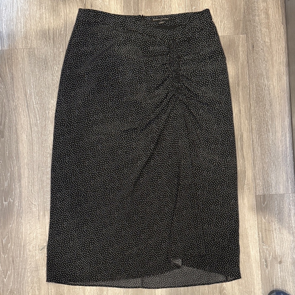 Banana Republic Black and White Pencil Skirt